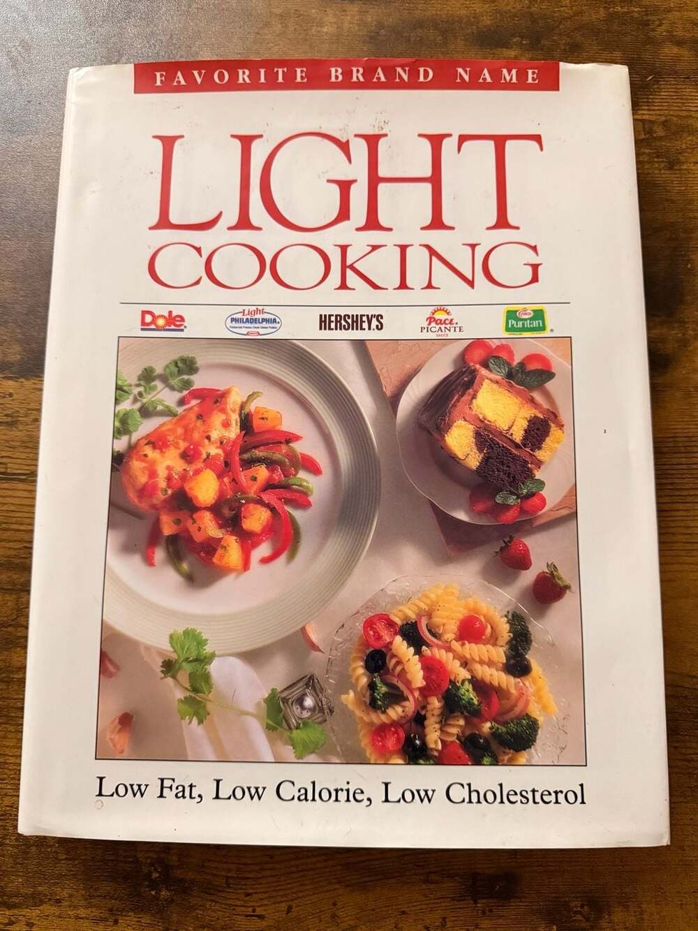 Vintage 1993 Light Cooking Cookbook